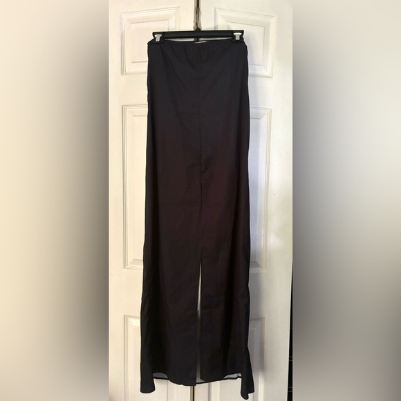 Commense Floral Print Split Tube Long Dress - Picture 4 of 6